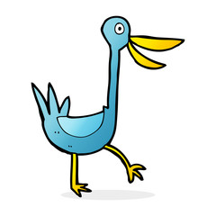 funny cartoon duck