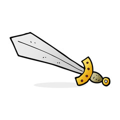 cartoon sword