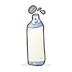 cartoon water bottle