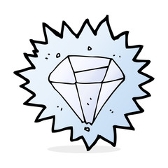 cartoon diamond