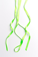 Bright ribbon isolated on white