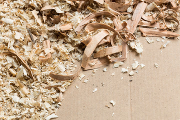 Wood shavings