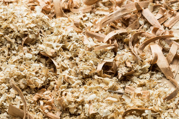 Wood shavings