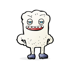 cartoon happy tooth