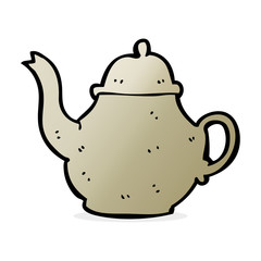cartoon teapot