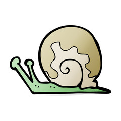 cartoon snail