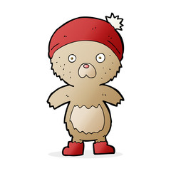 cartoon cute teddy bear