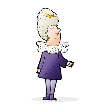recommend clip art: cartoon queen