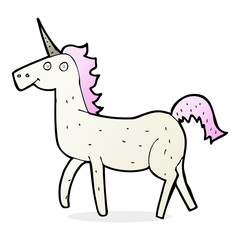 cartoon unicorn