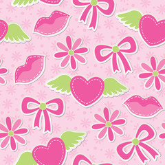 pink seamless pattern
