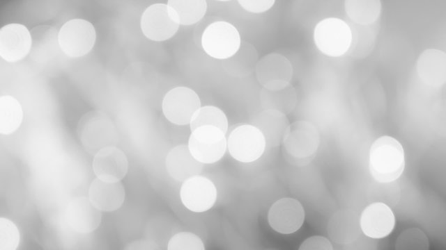 White Christmas decorative defocused lights 1080p HD footage - Decorative Christmas sparkling white dot lights 1920X1080 FullHD video