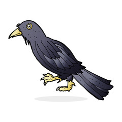cartoon crow