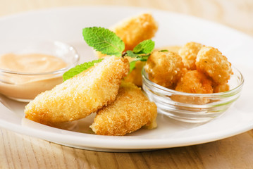 fried mozzarella