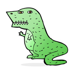 cartoon dinosaur