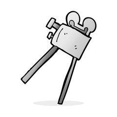 cartoon movie camera