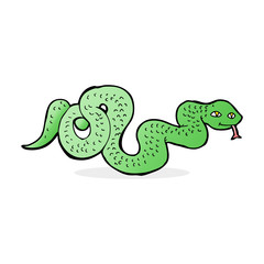 cartoon snake