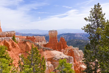 Fototapeta na wymiar bryce canyon landscape