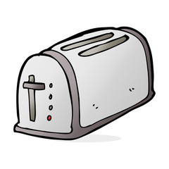 cartoon toaster