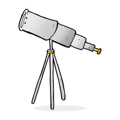 cartoon telescope