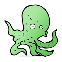 cartoon octopus