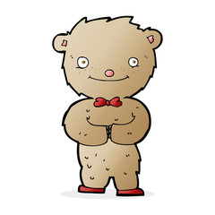 cartoon teddy bear