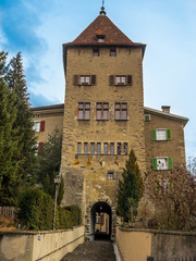 Fototapeta na wymiar Gate to the old town of Chur