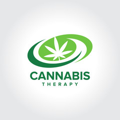 Best Cannabis, Marijuana Health Therapy | Stock Logo