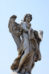 Obraz premium Engelsstatue in Rom