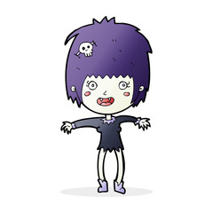 cartoon vampire girl