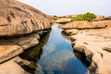 Samphanboke Ubonratchatani Grand Canyon in Thailand, 3000 Boke nature of rock is unseen in Thailand...