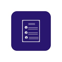 icono de menú para restaurante. Ilustración vectorial