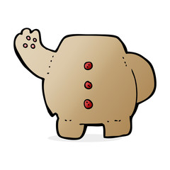 Fototapeta premium cartoon teddy bear body (mix and match cartoons or add own photo