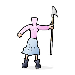 cartoon female body (add photos or mix and match cartoons)