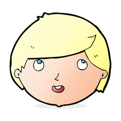 cartoon happy face