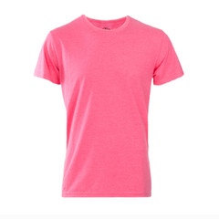 maglietta di color rosa estiva mezze maniche
