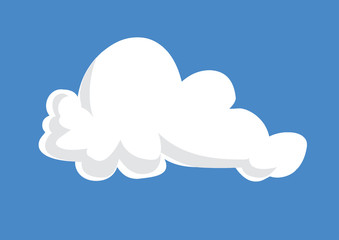 cloud illustration - cloud sketch - cloud drawing