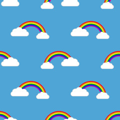 Seamless background with Gays icons for your design