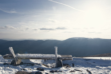 Zachód słońca na połoninie. © xfit