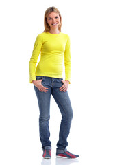 Obraz premium Young student girl.