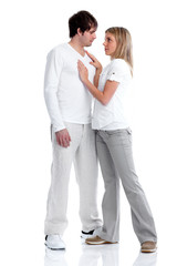 Young loving couple.