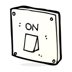 cartoon light switch