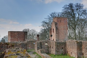 Fototapeta na wymiar Ruine d'une abbaye
