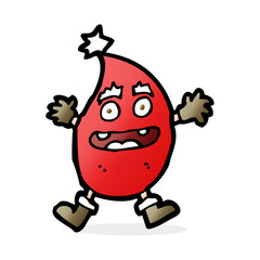 cartoon funny christmas creature