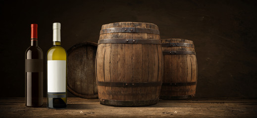 background of barrel