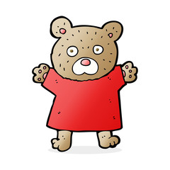 cartoon cute teddy bear