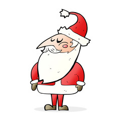 cartoon santa claus