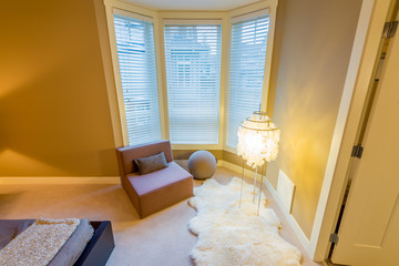 Beautiful and modern home and hotel bedroom interior design.