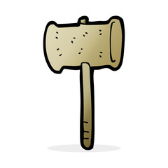 cartoon gavel