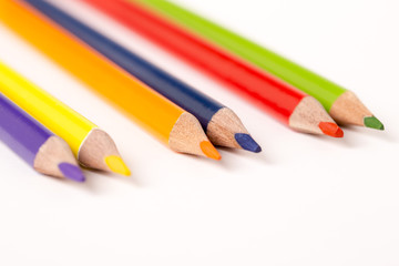Fototapeta premium Colored Pencils Crayons