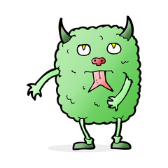 funny cartoon monster